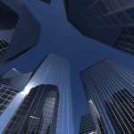 Vecteezy modern high rise buildings against the sky 3d illustration 9700539 copy 150x150